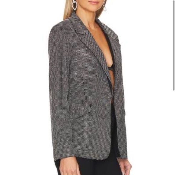 Sparkly studded Steve Madden Oversized Blazer - Picture 3 of 4